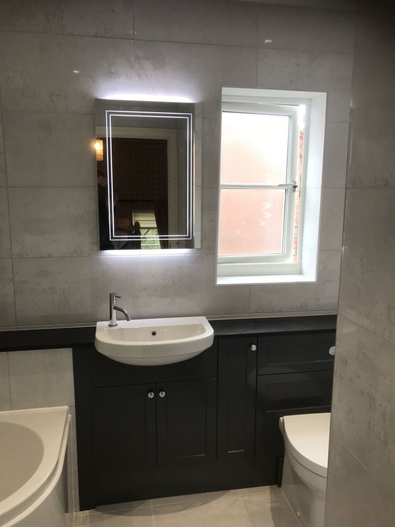 Bathroom mirror: Swipe To View More Images