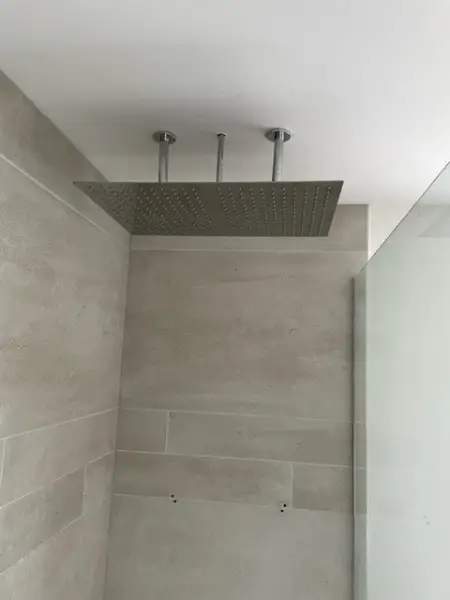 Large shower head: Swipe To View More Images