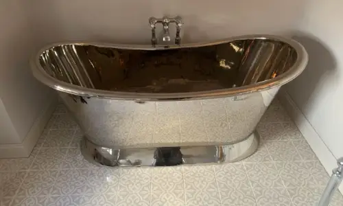 Photo of Metal Bath Installation