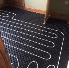 Underfloor heating: Click Here To View Larger Image